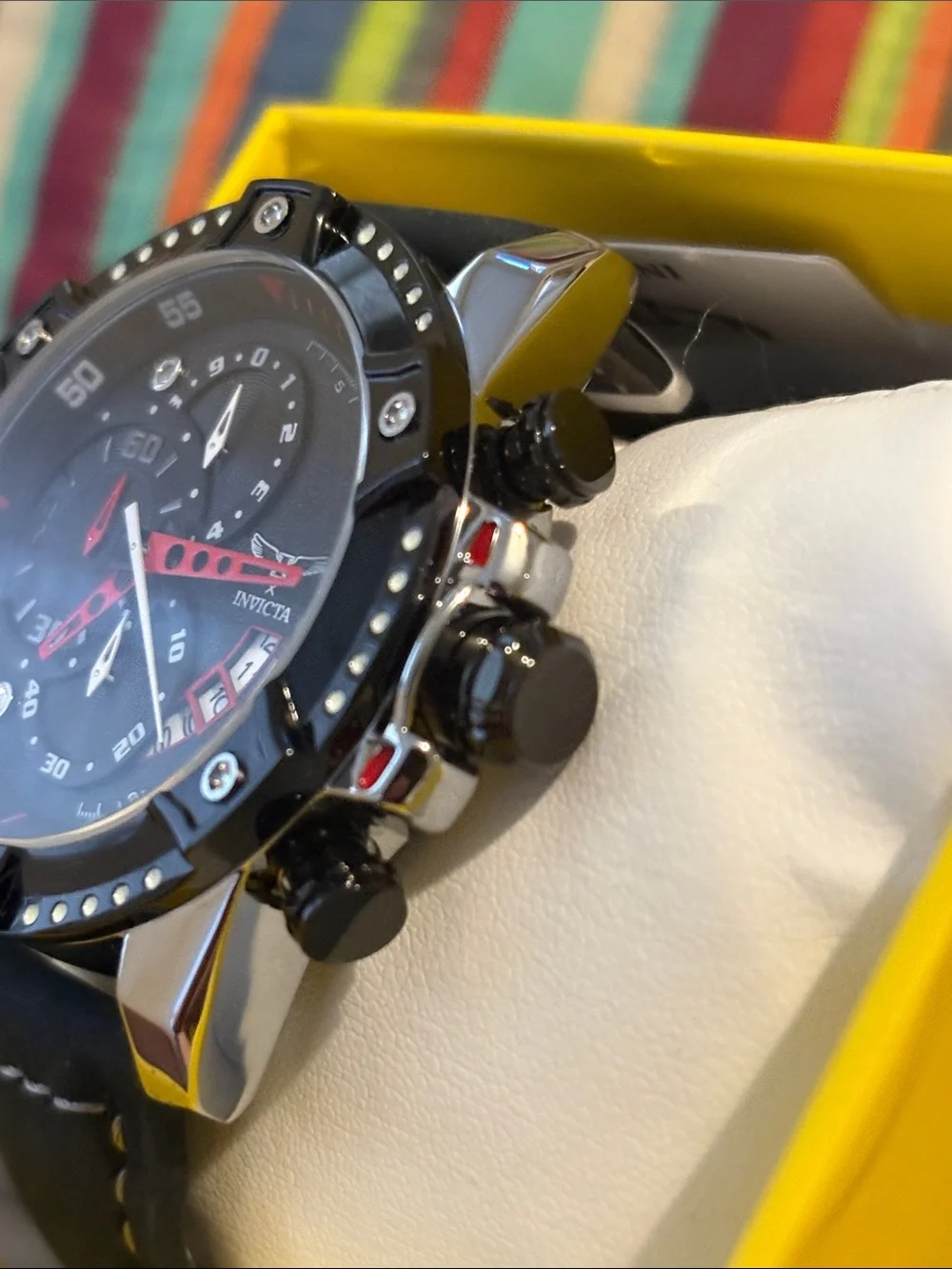 New Invicta S1 Rally I by Invicta Men's Watch w/ Skeleton Dial - 50mm, Black